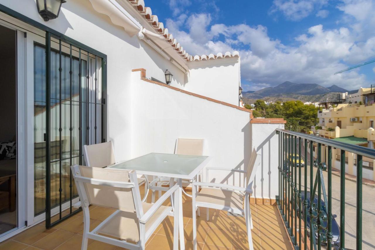 Apt Nerja Chimenea With Ocean View, A/C, & Fiber公寓 外观 照片